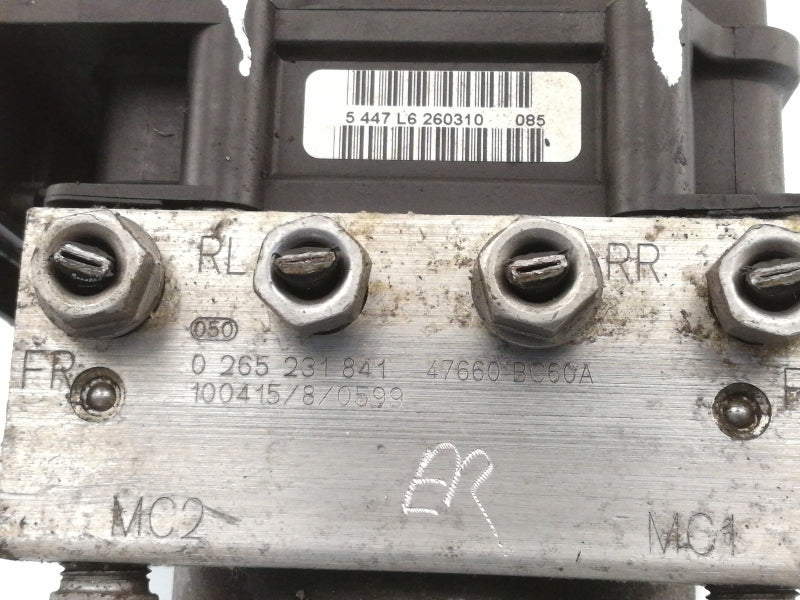 Centralina pompa abs nissan micra (2003 > 2010) 47660-bc60a originale
