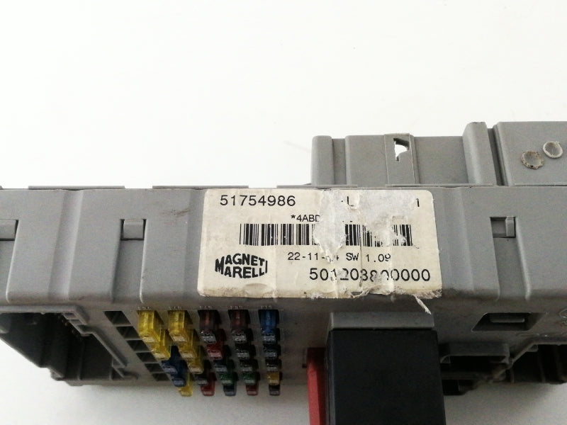 Body computer fiat idea 1.3 mjtd (2004) scatola porta fusibili 51754986