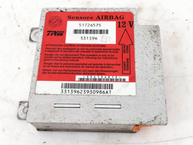 Centralina airbag fiat punto ( 2003 > 2009 ) trw 51726575 originale