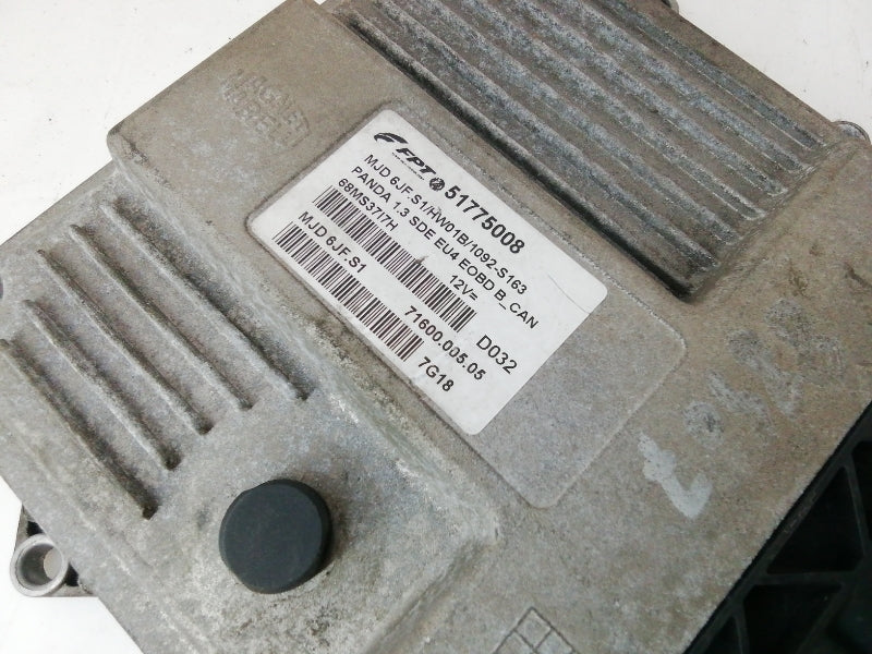 Centralina motore iniezione fiat panda 1.3 jtd ( 2003 > 2010 ) 51775008