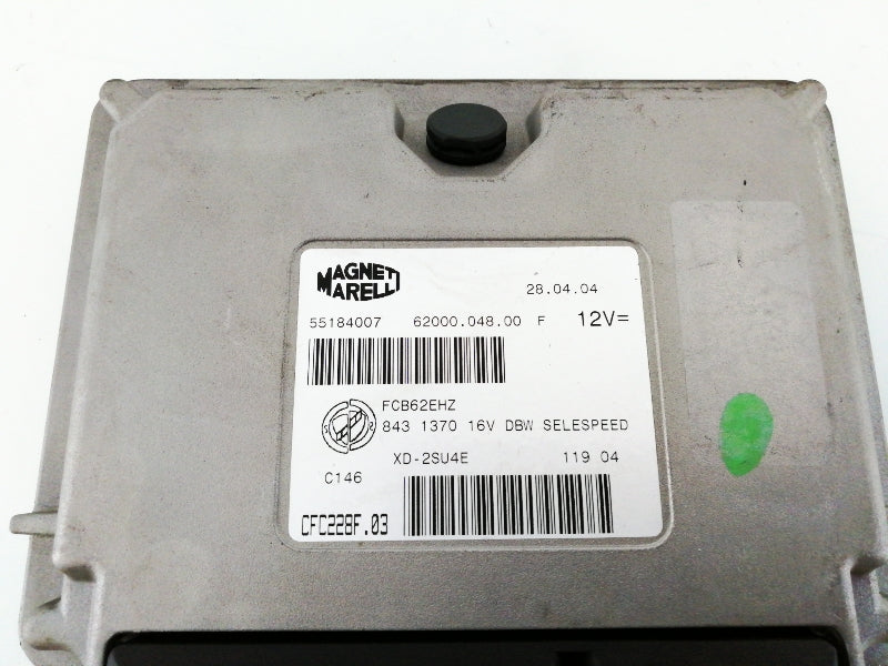 Centralina motore lancia ypsilon 1.4 (2006 > 2011) 55184007 motore 843a1000