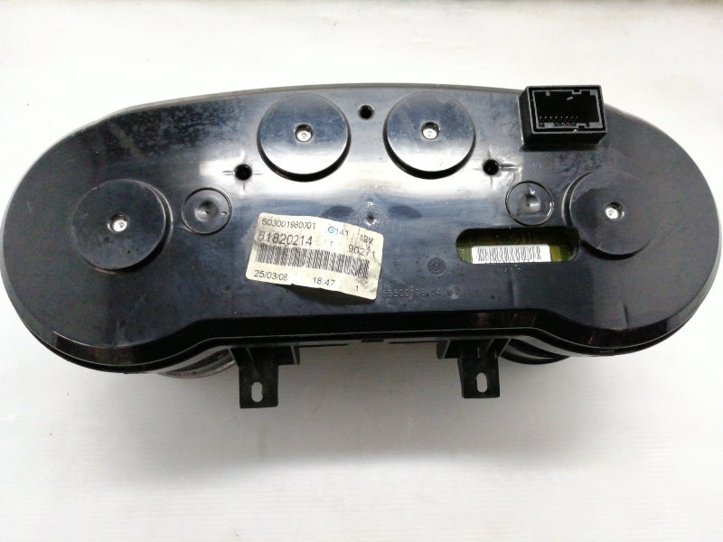 Quadro strumenti fiat bravo 1.6 jtd (2007 > 2009) 51820214 contachilometri