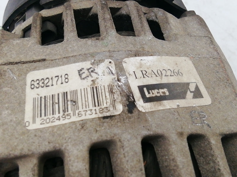ALTERNATORE FIAT PUNTO 1.2 (1999 - 2009) LUCAS 63321718 MOTORE 188A4000