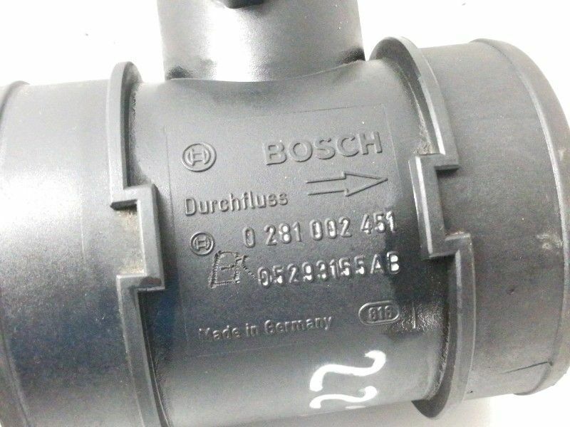 Debimetro chrysler grand voyager 2.5 crd (2001 > 2008) 05293155ab originale