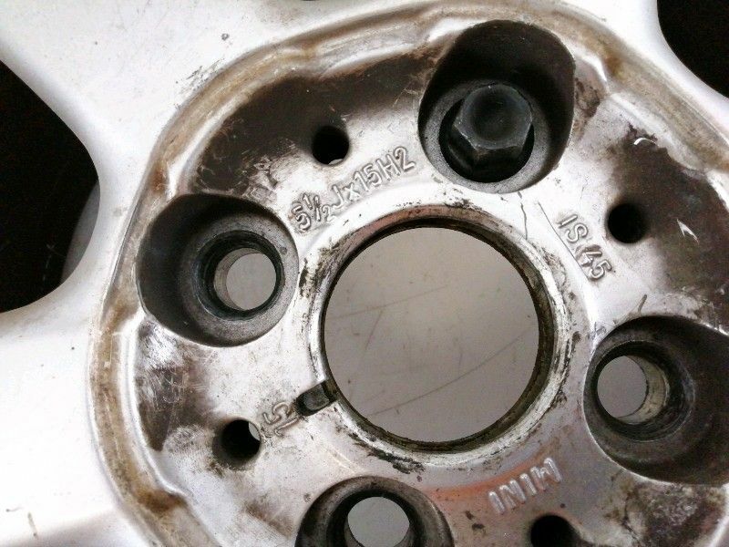 Cerchi in lega mini one cooper r56 r57 (2006 in poi) 5.5jx15h2 - raggio 15