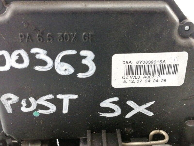 Serratura porta posteriore sinistra skoda fabia 542 545 (2006 - 2010)