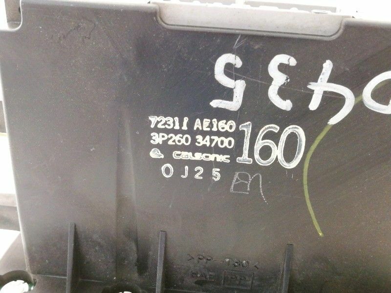 Comandi clima aria condizionata subaru outback (2002) centralina 72311ae160