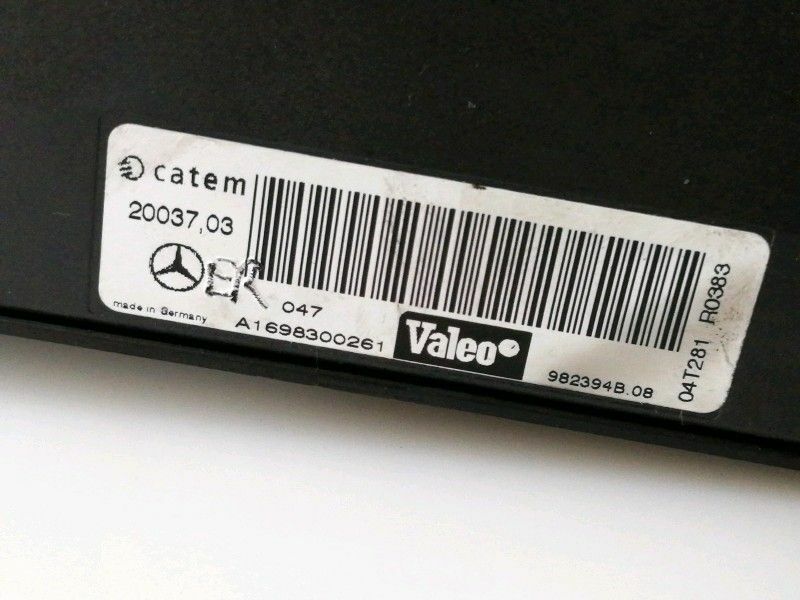 Radiatore riscaldamento mercedes classe a w169 (2004 > 2012) a1698300261