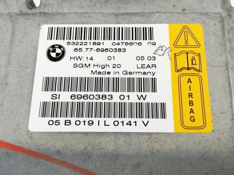 Centralina airbag bmw serie 5 e60 - e61 ( 2004 > 2010 ) 532221891 originale