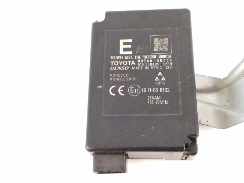 Centralina pressione pneumatici toyota yaris (2011 in poi) 89760-0d031