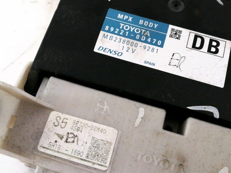 Centralina body computer toyota yaris 1.4 d-4d ( 2014 > 2017 ) denso