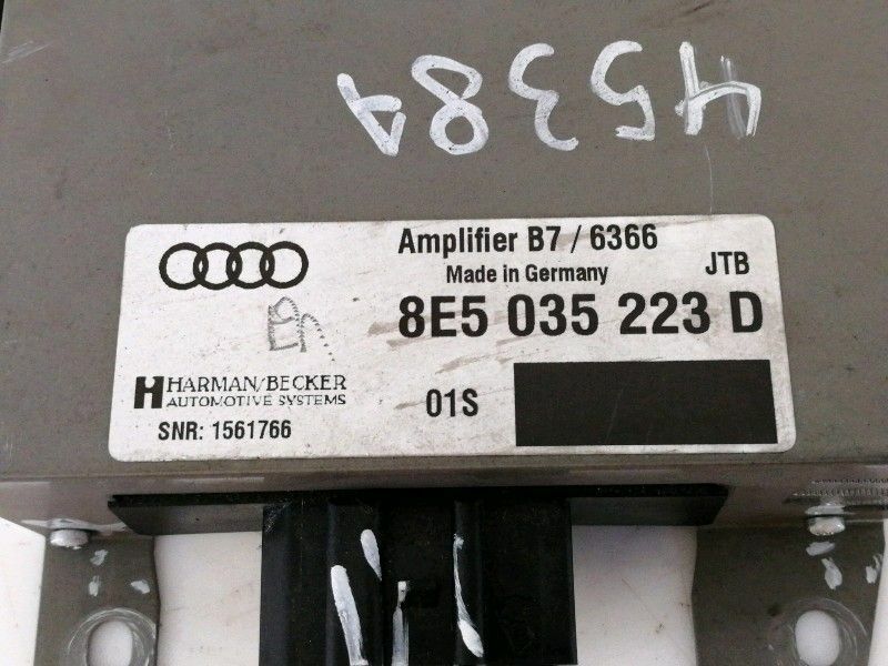 CENTRALINA AMPLIFICATORE RADIO AUDI A4 - 8EC 8ED (2004 - 2008) 8E5035223D ORIG