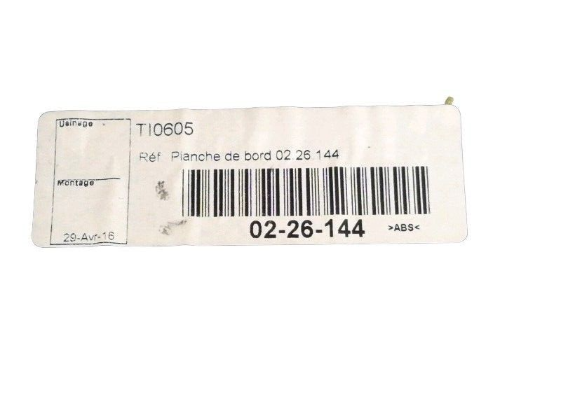 Cruscotto anteriore chatenet ch26 (2013 - 2018) 0226144 cassetto originale