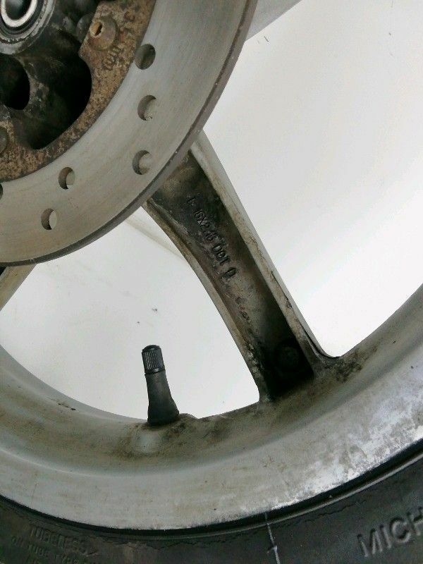 Ruota anteriore piaggio liberty 50 cc (2006 > 2010) completo di pneumatico