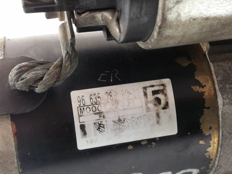 Motorino avviamento peugeot 308 - 1.6 hdi (2007 in poi) 9663528880