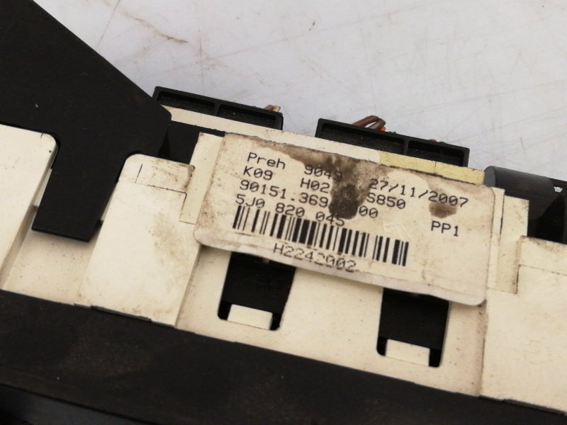 Centralina comandi clima aria condizionata skoda fabia 542 545 (2007)