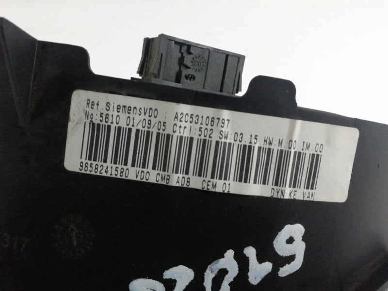 Quadro strumenti peugeot 1007 - 1.4 (2004 - 2010) 9658241580