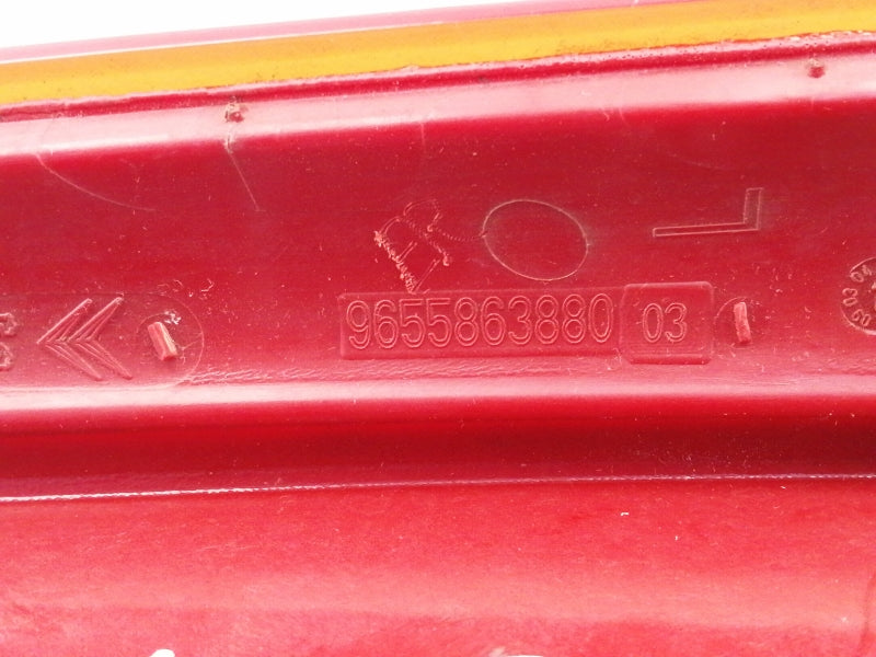 Fanale posteriore sinistro citroen c4 ( 2004 > 2011 ) 9655863880 stop