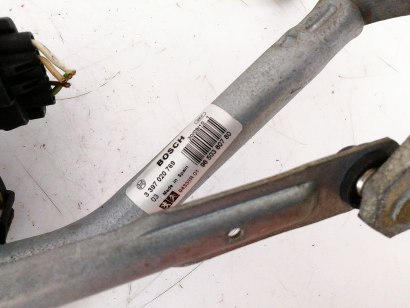 Motorino tergicristallo peugeot 207 ( 2006 > 2013 ) meccanismo 9650380780