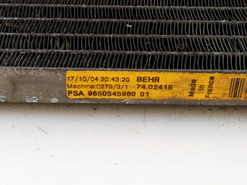 Condensatore aria condizionata peugeot 307 cc (2004 > 2009) radiatore