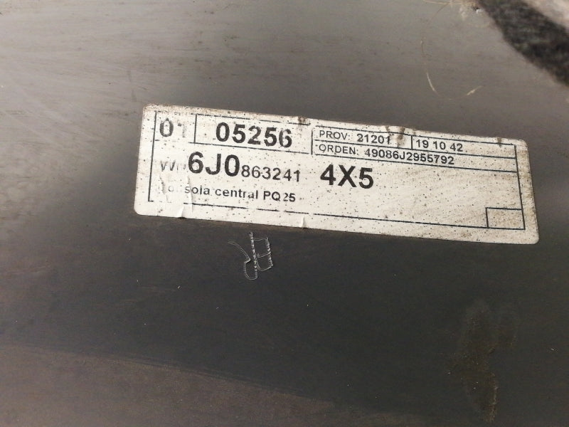 Tunnel centrale seat ibiza 6j5 6j1 ( 2008 > 2015 ) console centrale