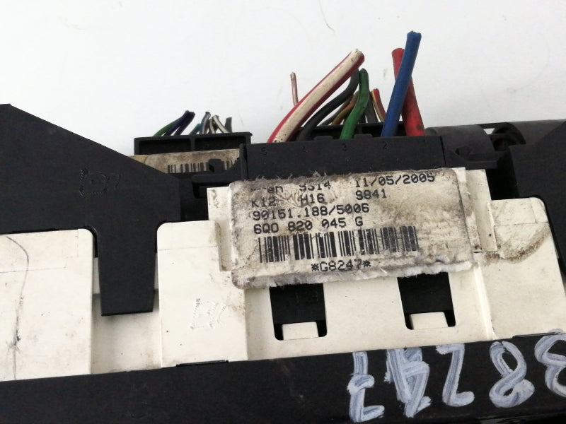 Comandi clima aria condizionata volkswagen fox ( 2004 in poi ) 6q0820045g