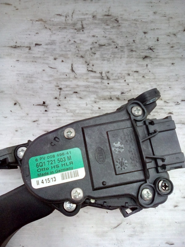 Pedale acceleratore volkswagen polo (2001 in poi) 6q1721503m potenziometro