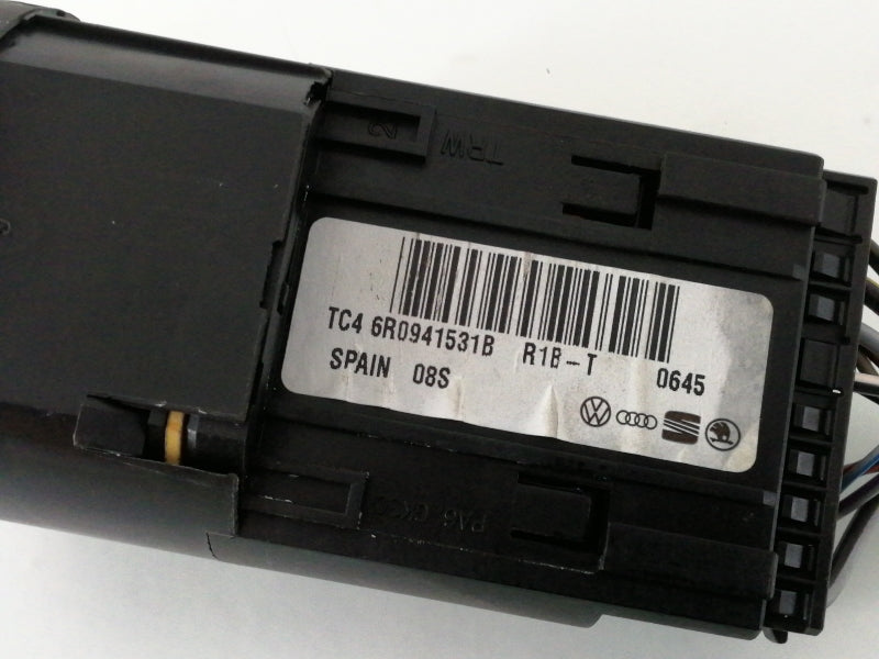 Interruttore comandi luci volkswagen up ( 2012 in poi ) pulsante 6r0941531b