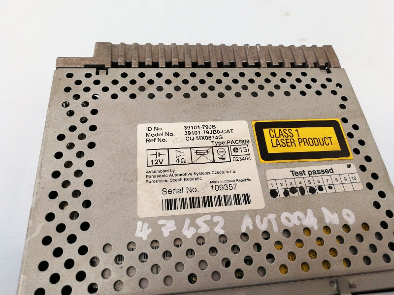 Autoradio fiat sedici ( 2005 - 2009 ) 39101-79jb radio lettore cd mp3