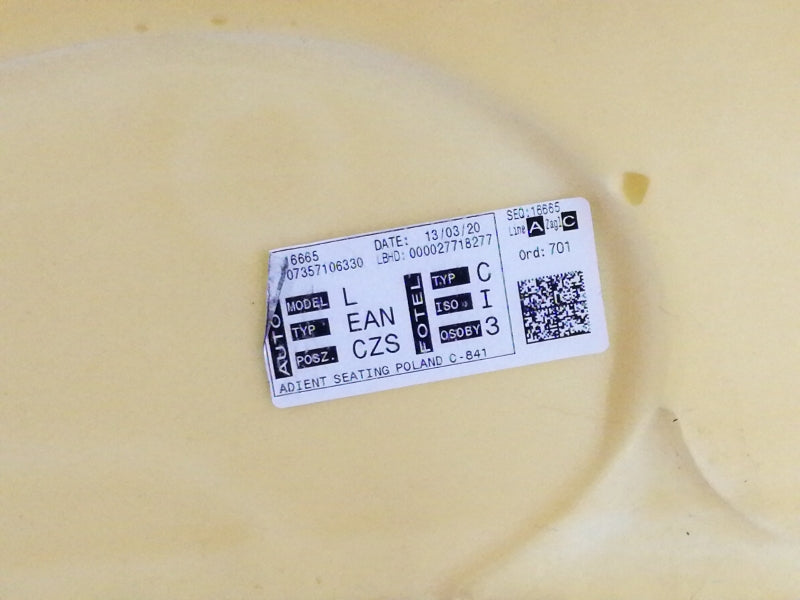 Sedile posteriore lancia ypsilon (2015 in poi) cuscini seduta originale 4