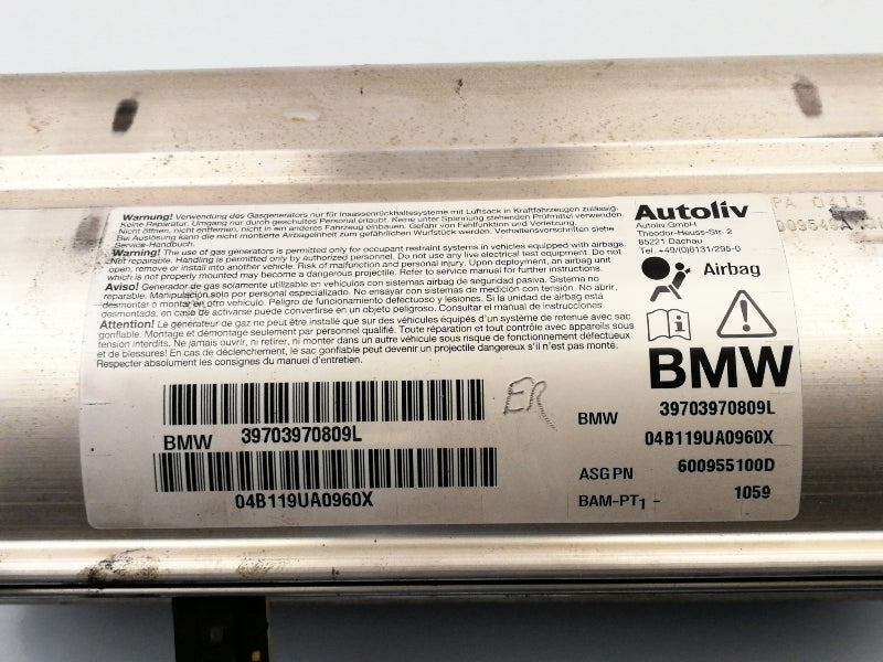 Airbag destro passeggero bmw serie 5 e60 ( 2003 > 2010 ) 39703970809l