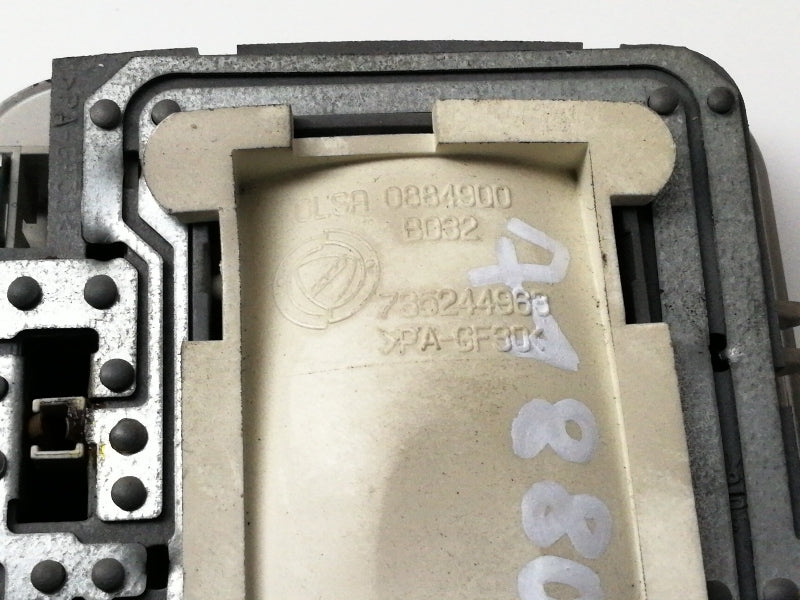 Luci interne fiat grande punto (2005 > 2011) plafoniera anteriore abitacolo