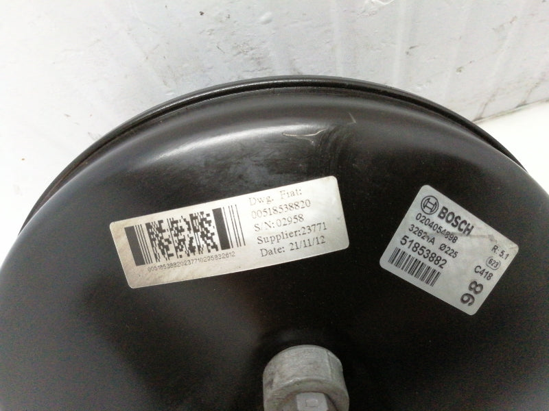 Servofreno lancia ypsilon ( 2011 in poi ) bosch 51853882 pompa freno