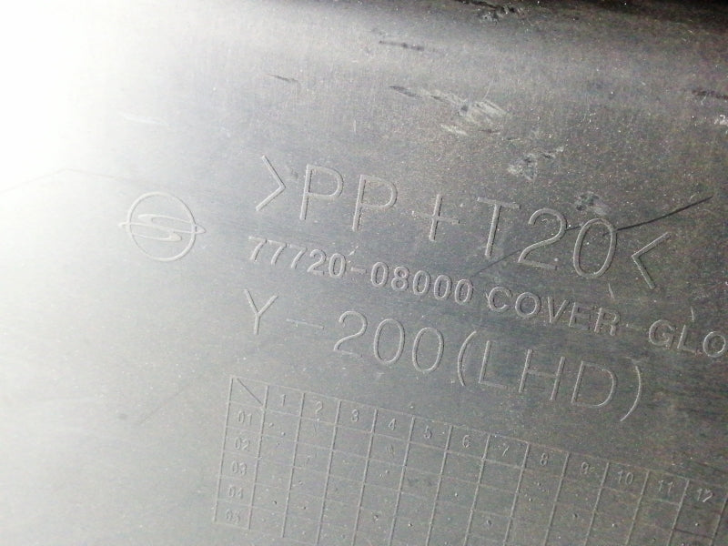 Cassetto porta oggetti ssangyong rexton ( 2002 > 2006 ) box vano cruscotto