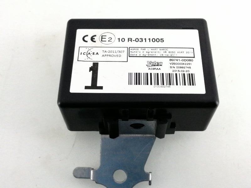 Centralina porta toyota yaris ( 2014 > 2017 ) keyless go 89741-0d080