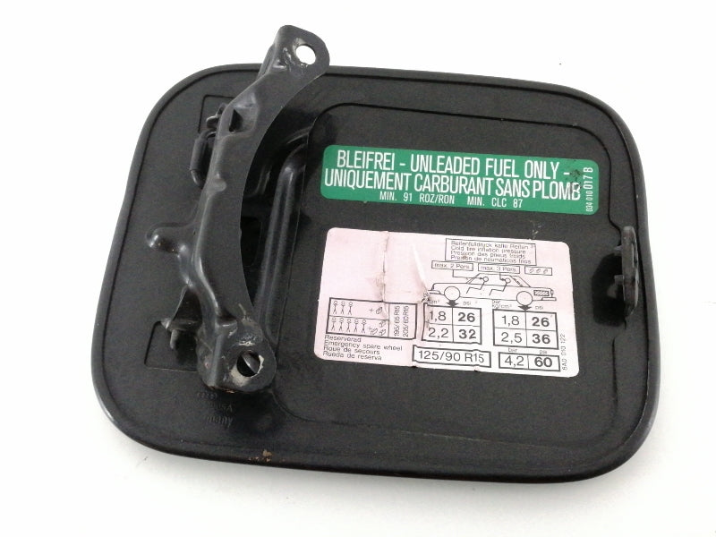 Sportello carburante audi 80 - 8c2 8c5 ( 1991 > 1996 ) sportellino nero