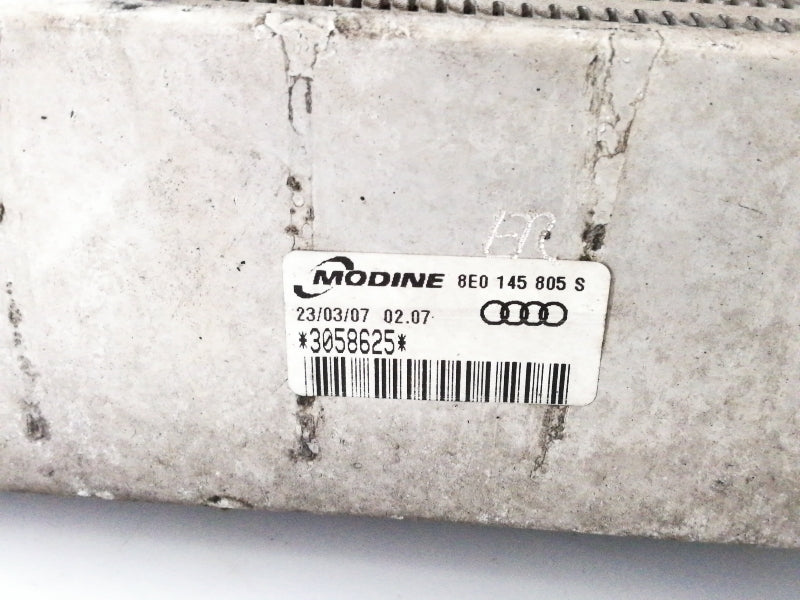 Intercooler audi a4 2.0 tdi - 8ec 8ed ( 2004 > 2008) radiatore turbo