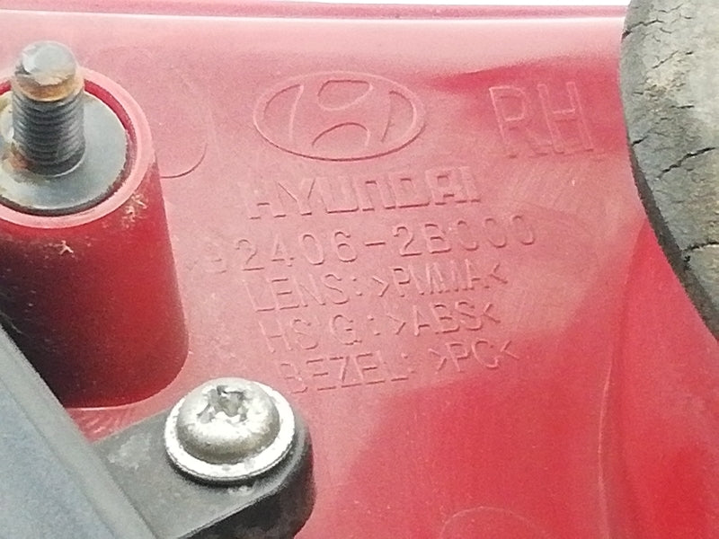 Fanale interno posteriore destro hyundai santa fe' (2006 - 2007) 924062b020