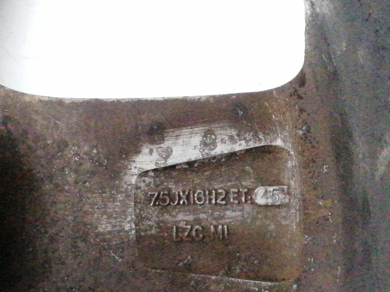 Cerchi in lega mercedes classe b w245 (2009) raggio 16 - 7,5jx16h2 et45 -