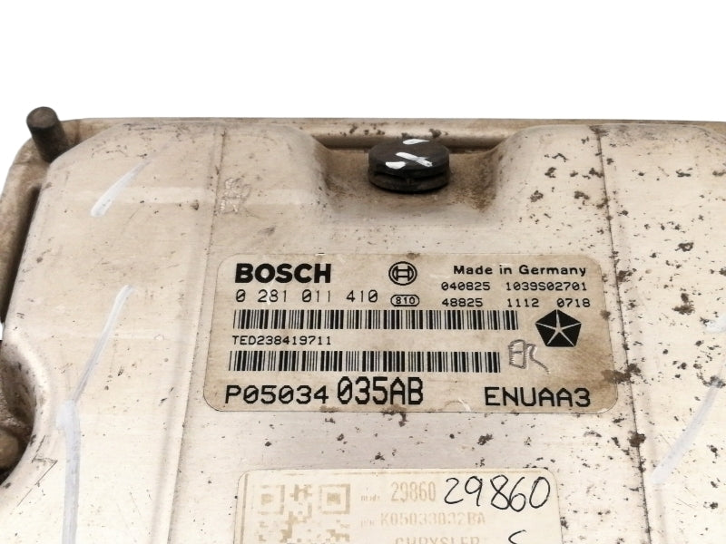 Centralina motore chrysler pt cruiser 2.2 (2002 > 2004) p05034035ab bosch