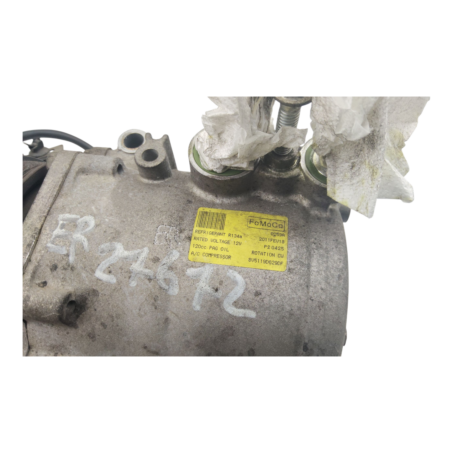 Compressore Aria Condizionata Ac FORD FIESTA 6 Serie 1.4 1.6 Diesel