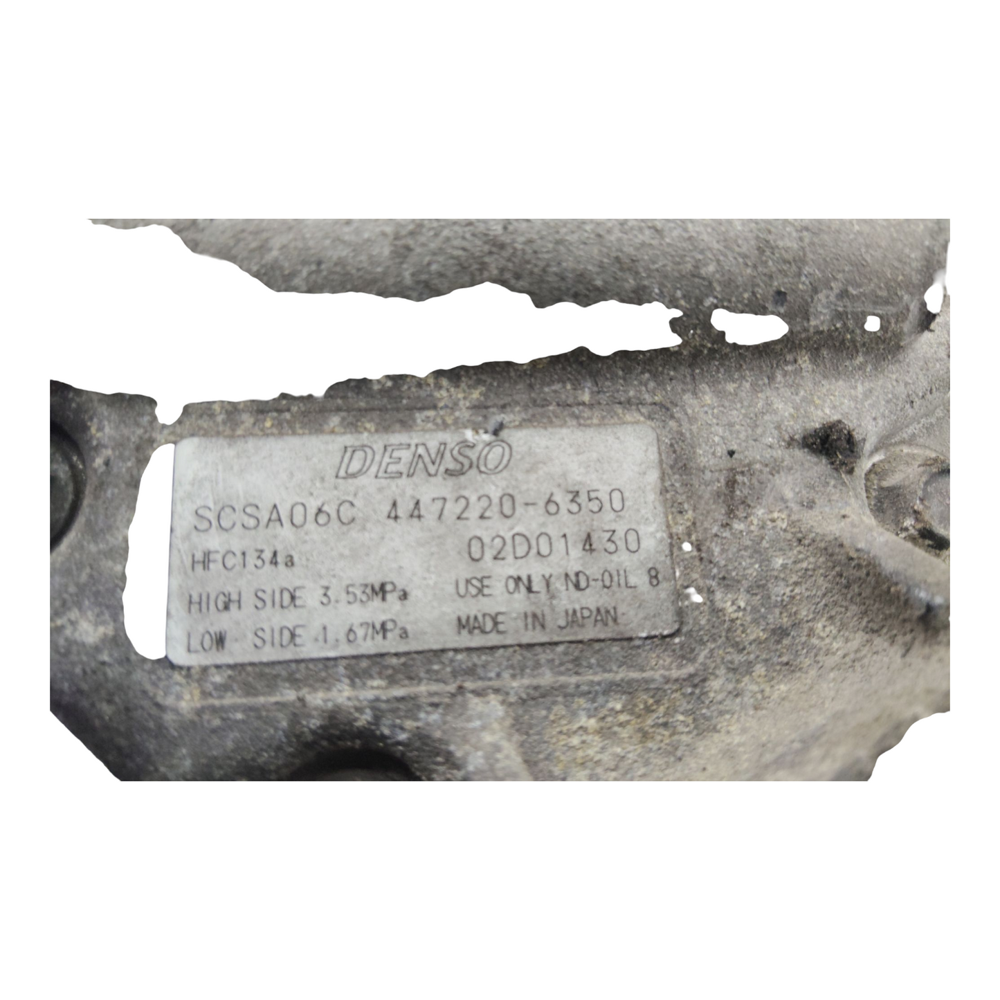 Compressore Aria Condizionata TOYOTA COROLLA VERSO 1 Serie 2.0 Diesel