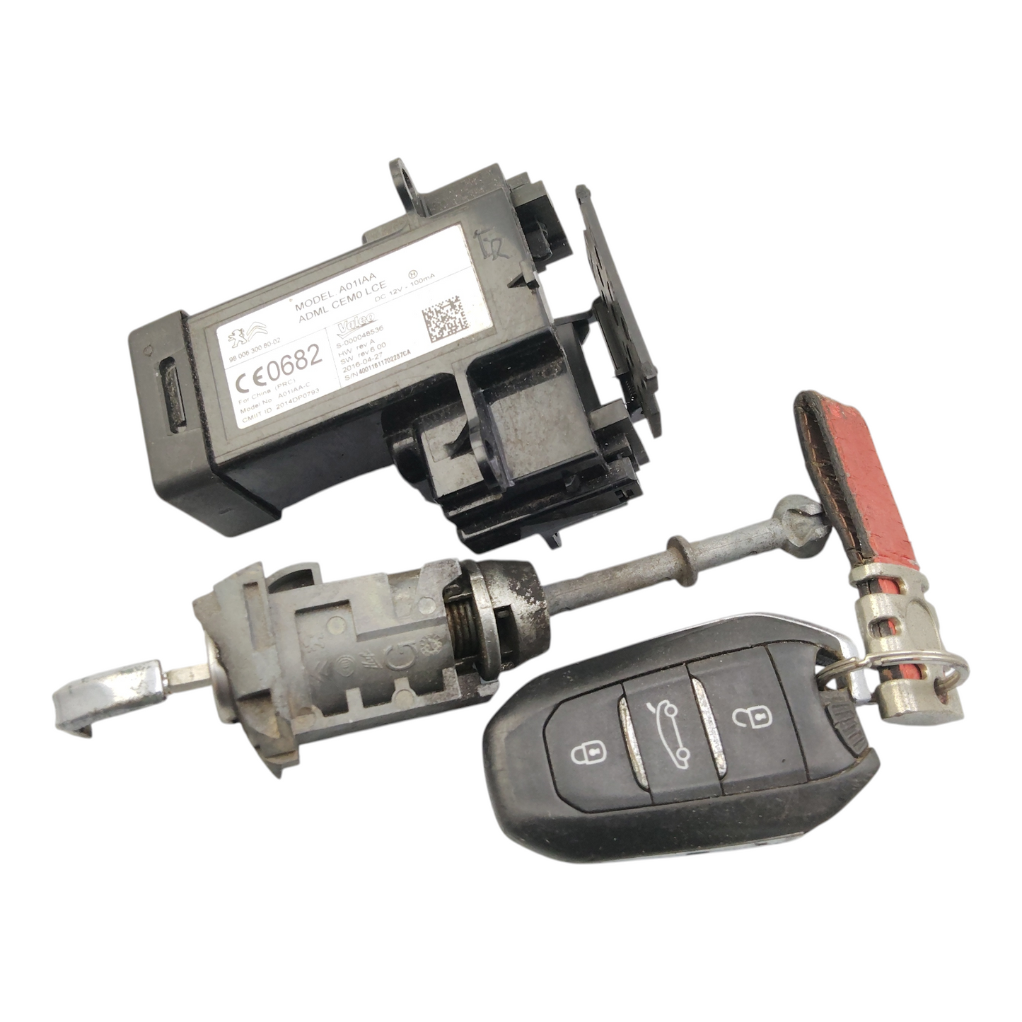 Blocchetto Accensione Avviamento CITROEN C4 PICASSO 2 Serie