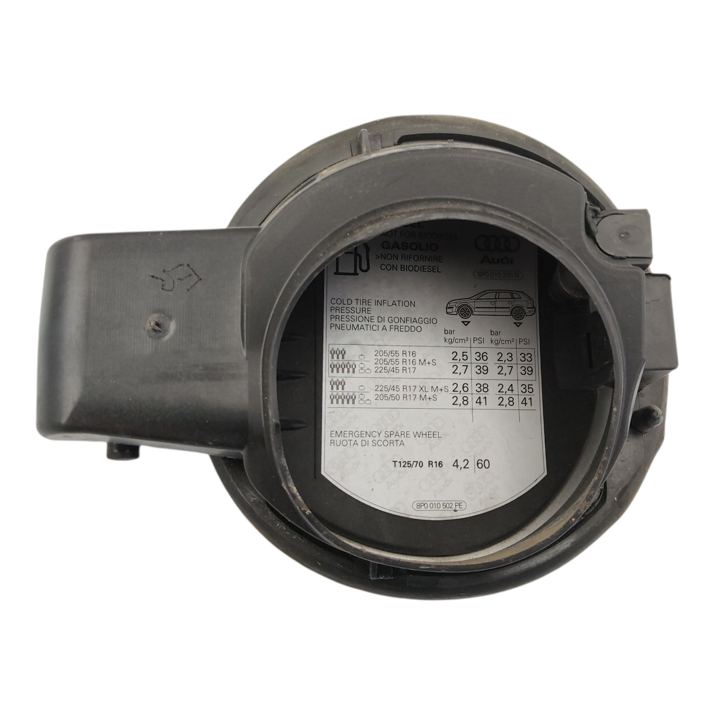 Sportello Carburante Posteriore AUDI A3 8PA 5 Porte