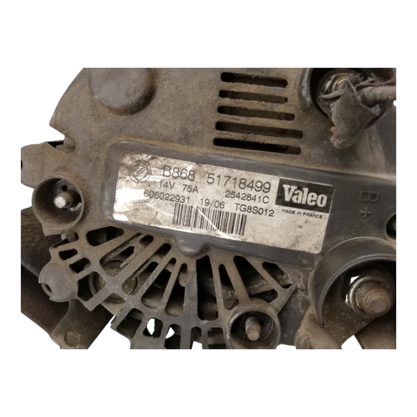 Alternatore FIAT PUNTO 2 Serie 1.3 Diesel MOTORE 188A9000