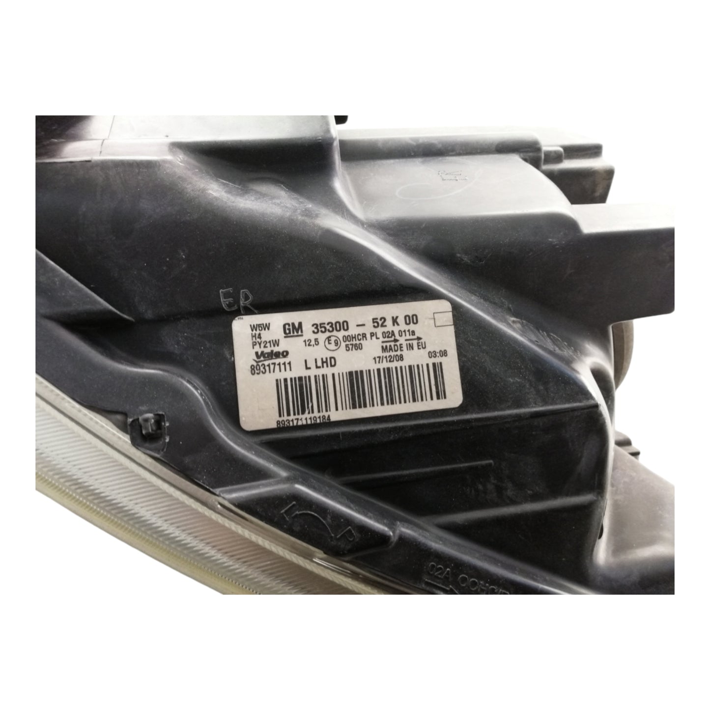Faro Proiettore Anteriore Sinistro OPEL AGILA B