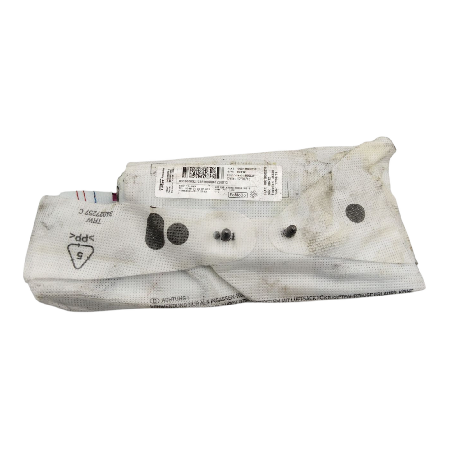 Airbag Sedile Destro FIAT 500 2 Serie/500 C Benzina Diesel