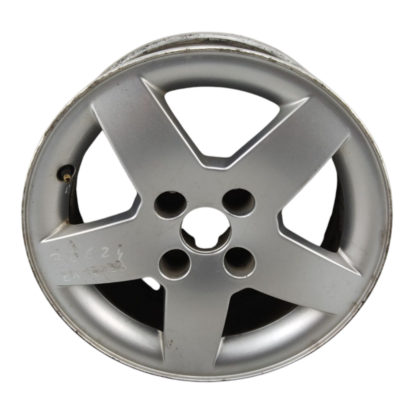 Cerchio In Lega Raggio 15 PEUGEOT 207 - 6JX15 ET23 4 FORI -