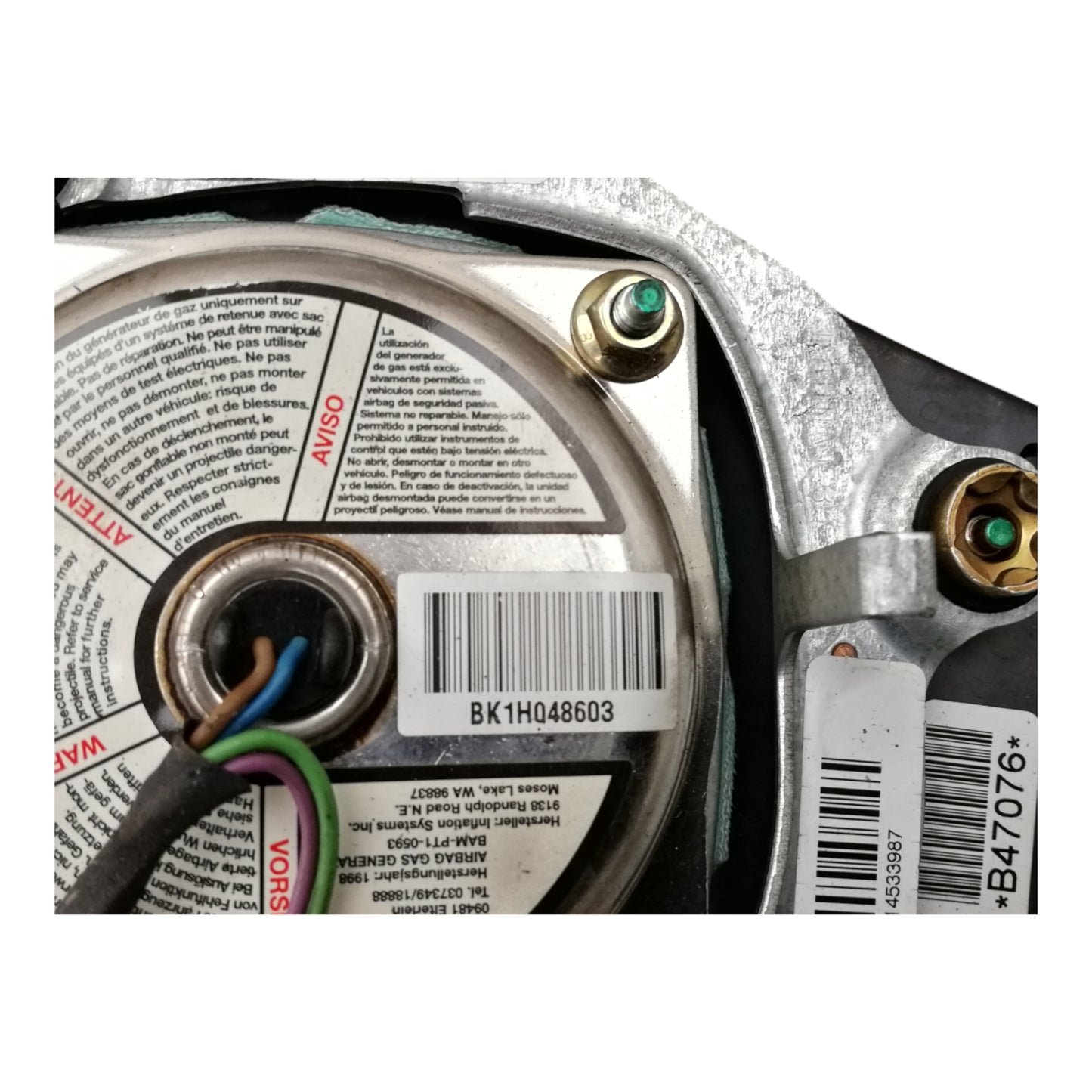 Airbag Lato Guida BMW SERIE 3 E46 Berlina Station Wagon