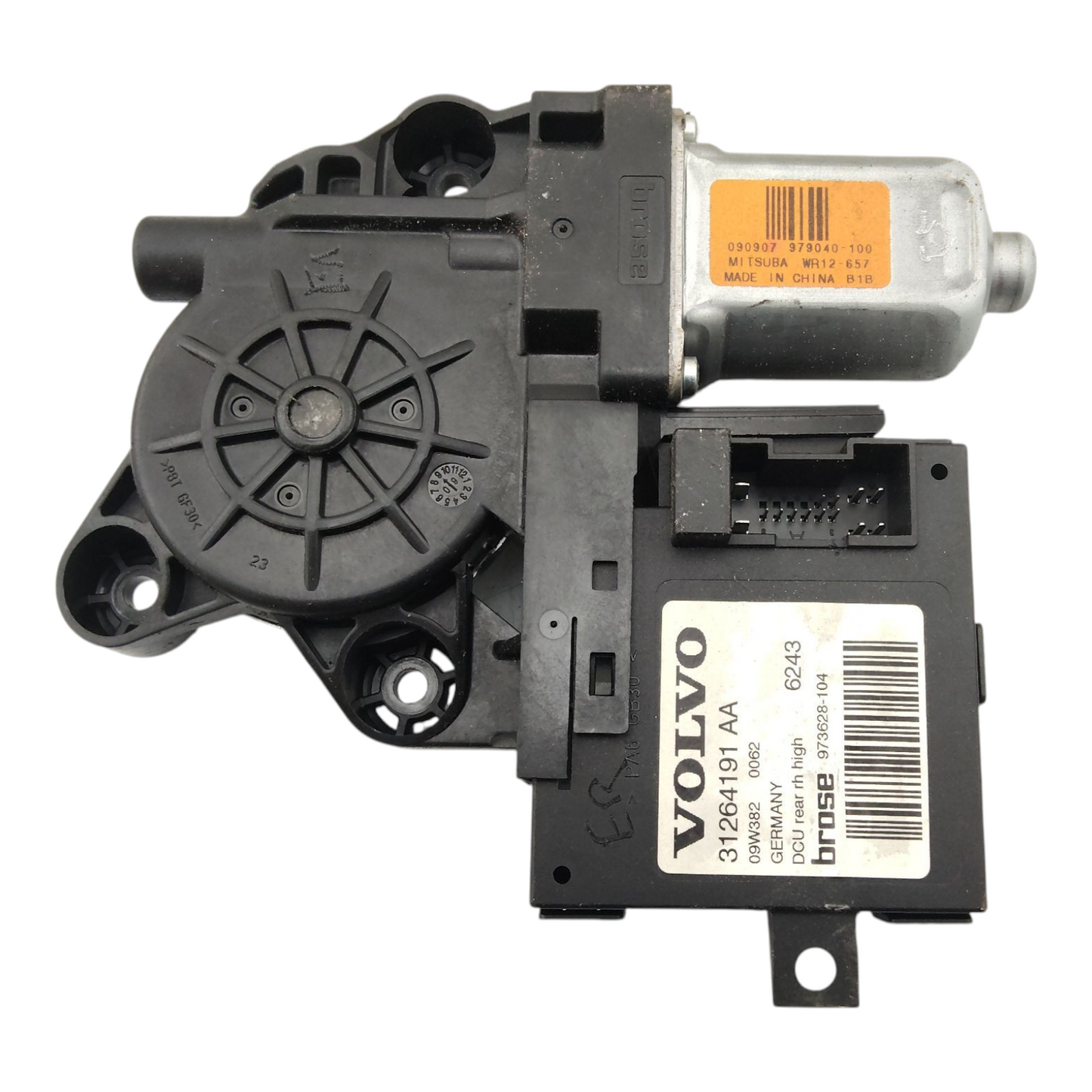 Motorino Alzacristallo Porta Posteriore Destro VOLVO V50/S40 2 Serie